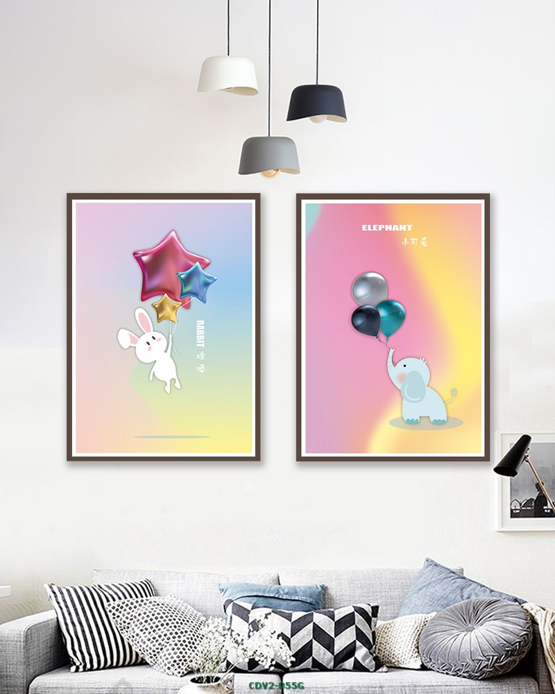 Thỏ voi và bóng bay CDV2-055G